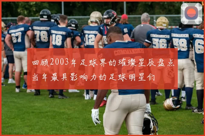 回顾2003年足球界的璀璨星辰盘点当年最具影响力的足球明星们