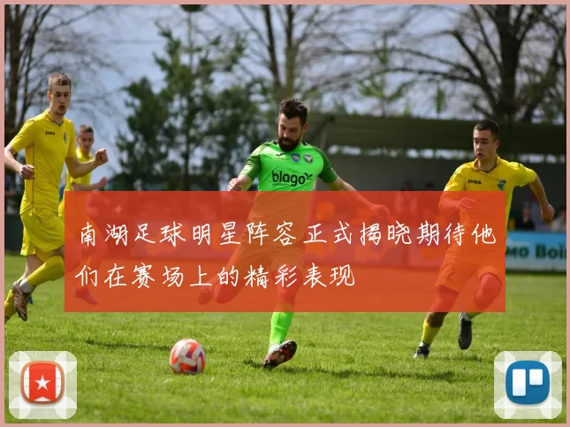 南湖足球明星阵容正式揭晓期待他们在赛场上的精彩表现